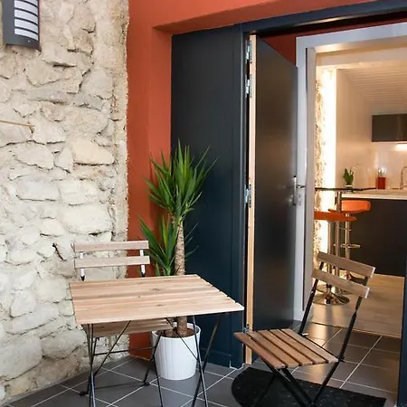 L'Escale D'Aquitaine Appartement Bordeaux Kamer foto